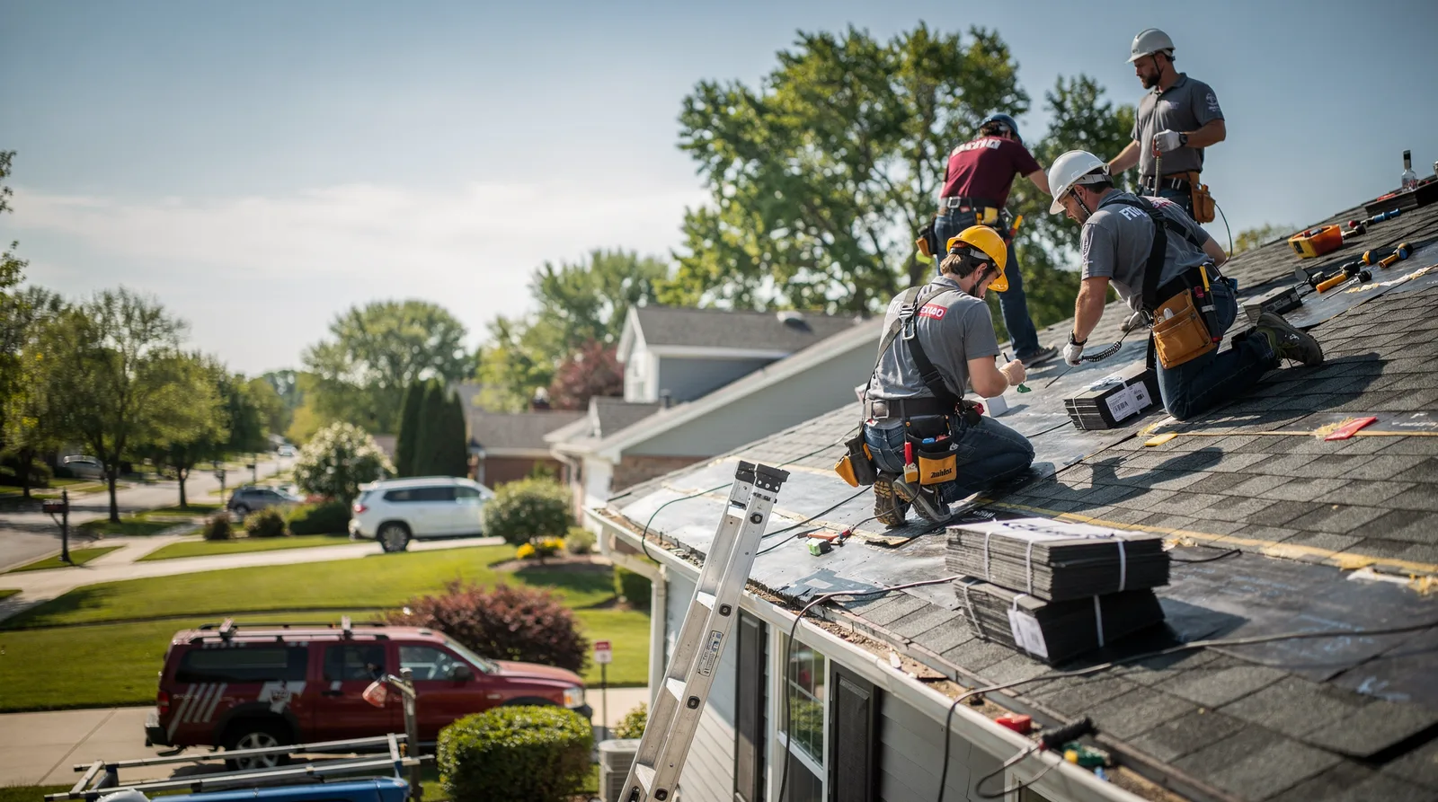 Roof Repair in Nebo, IL around you